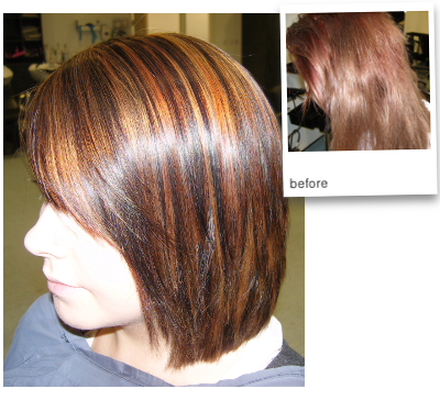 a major colour self-done correction